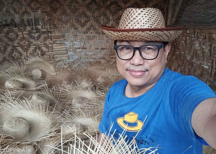 Topi Bambu Fedora Gaya Topi Milenial